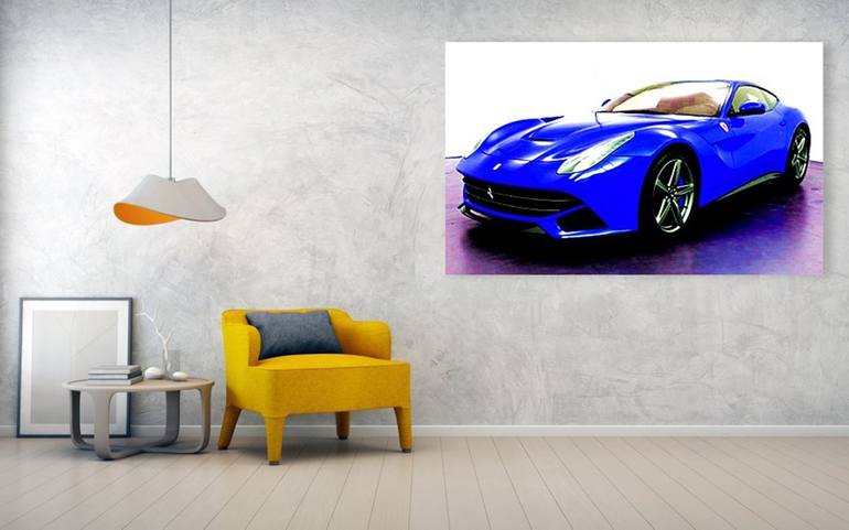 Original Pop Art Automobile Photography by Dietmar Scherf