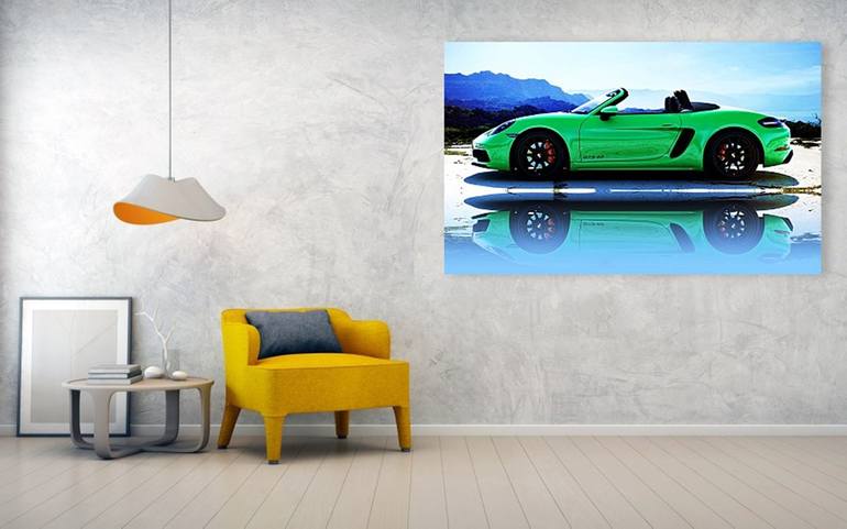 Original Pop Art Car Photography by Dietmar Scherf