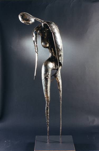 Original Classical mythology Sculpture by Roberto Renai