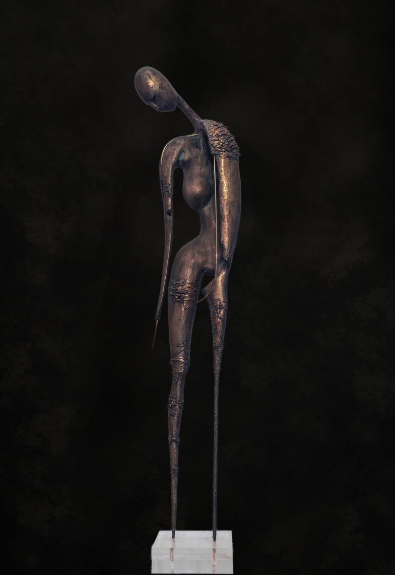 Original Figurative World Culture Sculpture by Roberto Renai