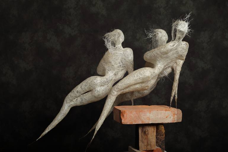 Original Conceptual Body Sculpture by Roberto Renai