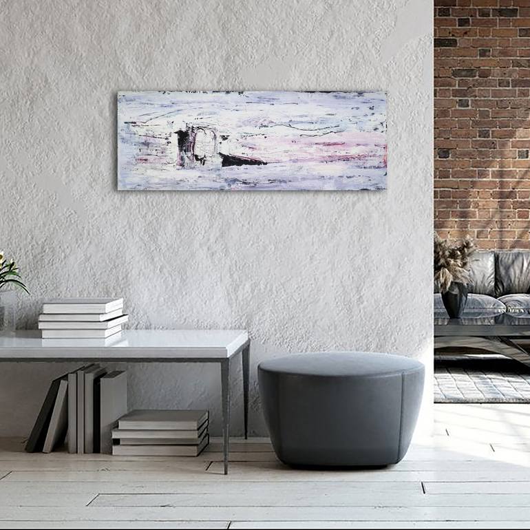 Original Fine Art Abstract Painting by Mark Fearn