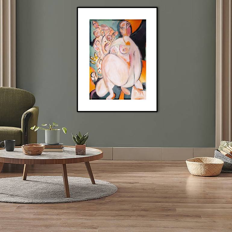 Original Nude Painting by Mark Fearn