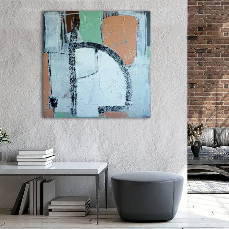 Original Abstract Painting by Mark Fearn