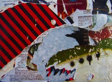 Print of Abstract Collage by Mark Fearn
