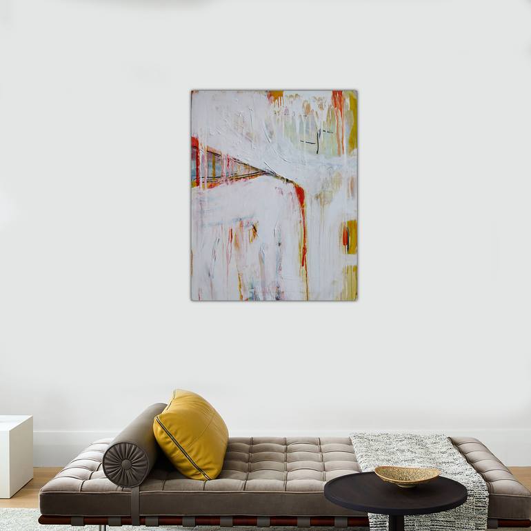 Original Abstract Expressionism Abstract Painting by Mark Fearn