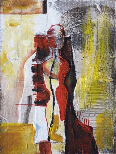 Original Abstract Nude Paintings by Mark Fearn