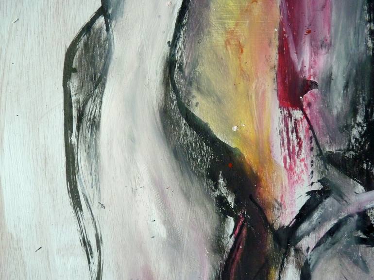 Original Abstract Nude Painting by Mark Fearn