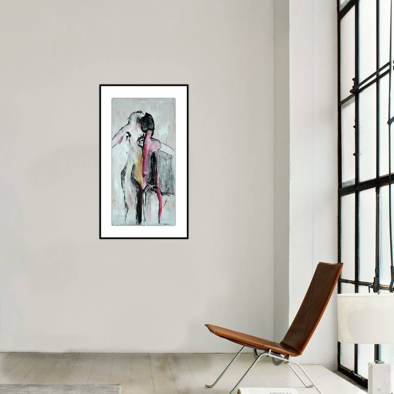Original Abstract Nude Painting by Mark Fearn