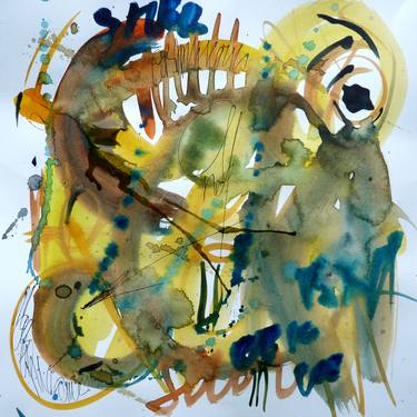 Print of Abstract Expressionism Abstract Paintings by Mark Fearn