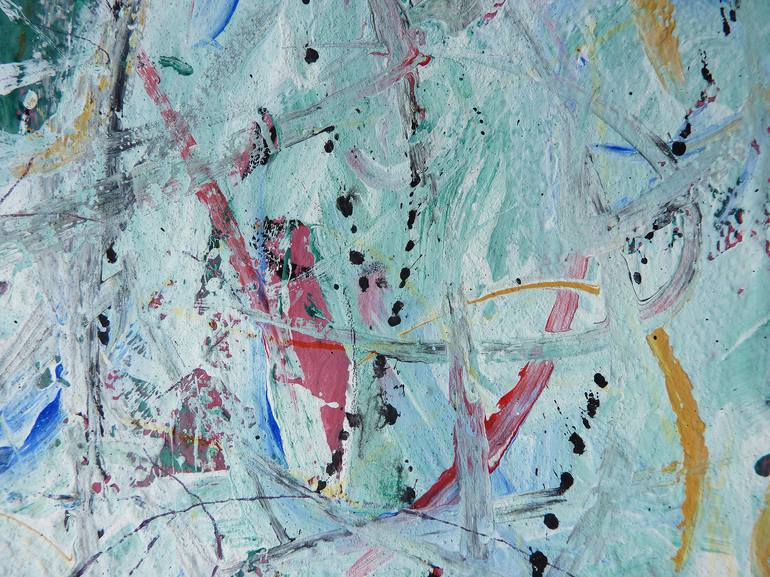 Original Abstract Expressionism Abstract Painting by Mark Fearn