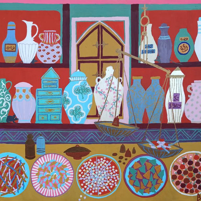 Print of Impressionism Culture Paintings by Berit Bredahl  Nielsen
