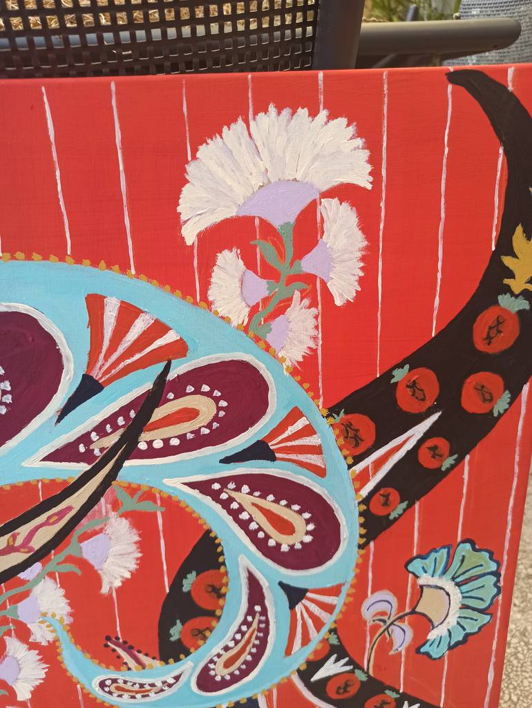 Original Impressionism Fashion Painting by Berit Bredahl  Nielsen