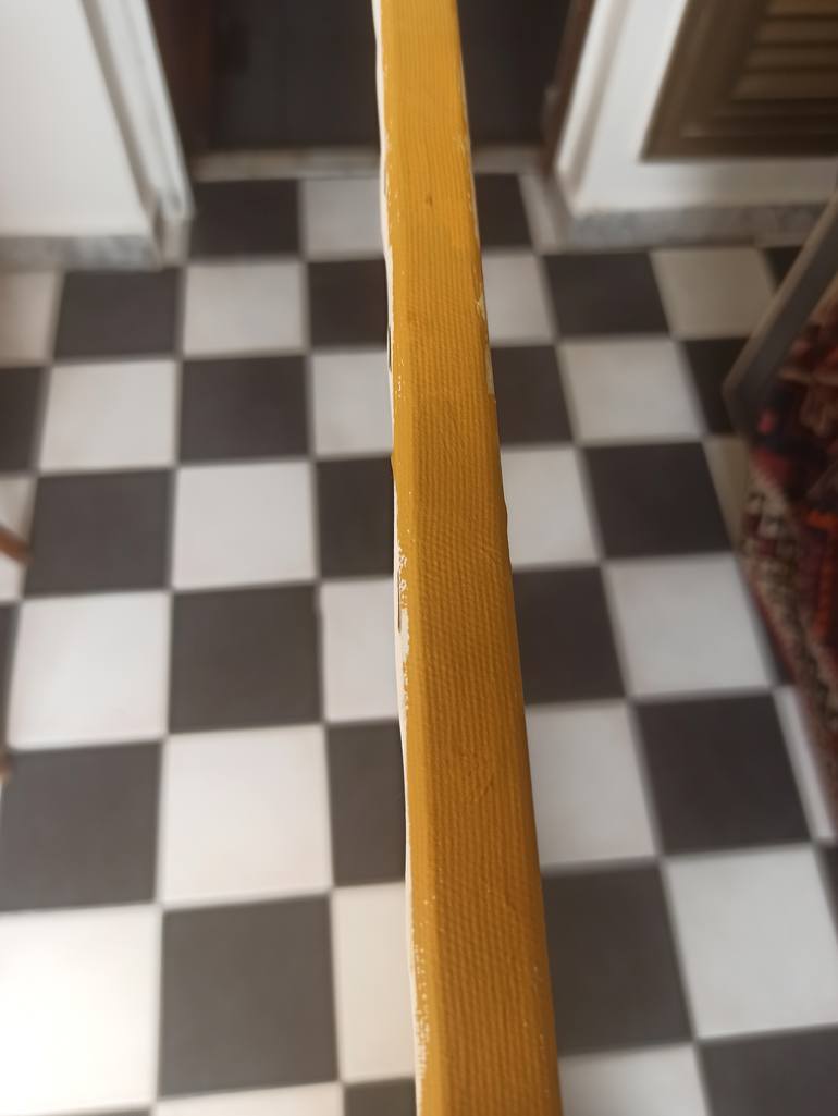 Original Figurative Architecture Painting by Berit Bredahl  Nielsen