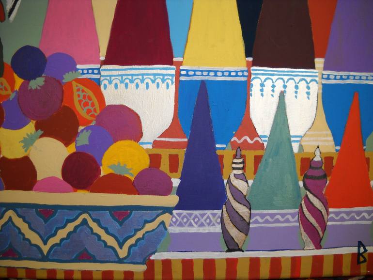 Original Impressionism Other Painting by Berit Bredahl  Nielsen