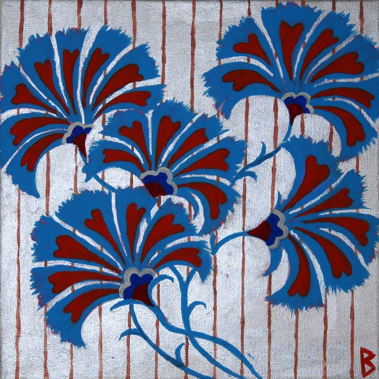 Print of Impressionism Botanic Paintings by Berit Bredahl  Nielsen