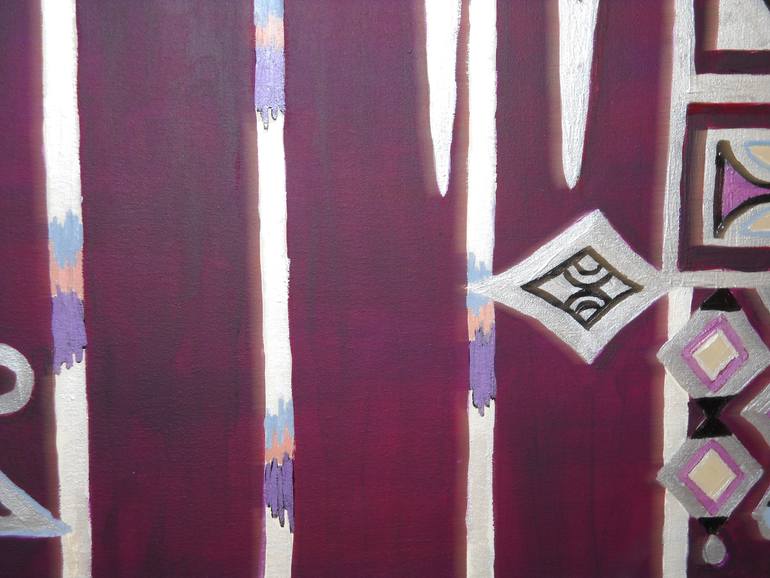 Original Abstract Expressionism Pop Culture/Celebrity Painting by Berit Bredahl  Nielsen