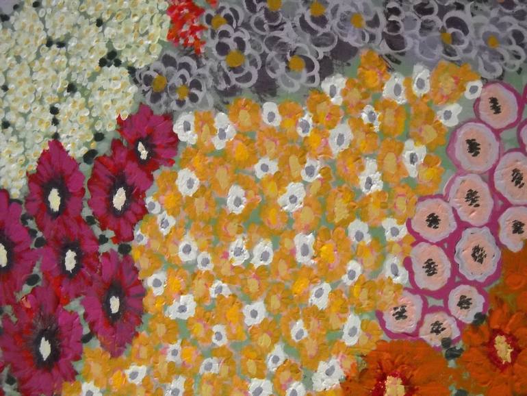 Original Impressionism Botanic Painting by Berit Bredahl  Nielsen