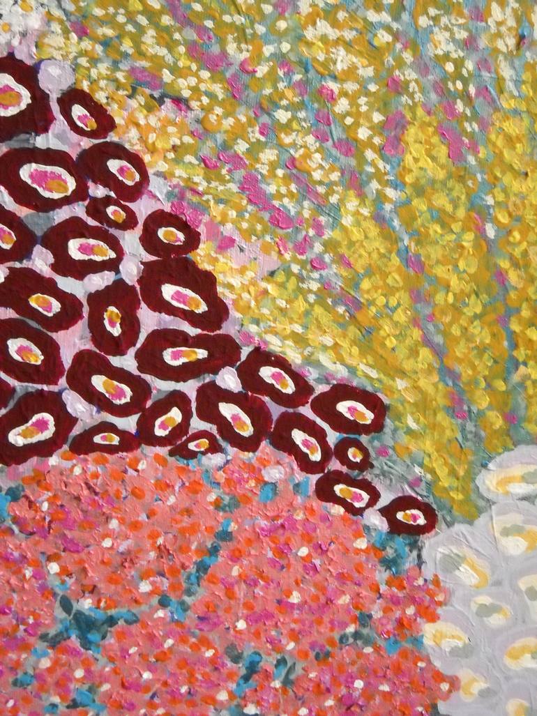 Original Impressionism Botanic Painting by Berit Bredahl  Nielsen