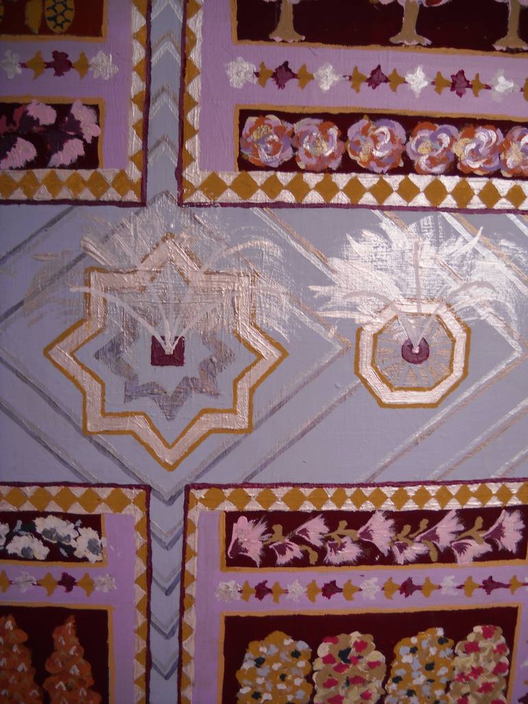 Original Impressionism Botanic Painting by Berit Bredahl  Nielsen