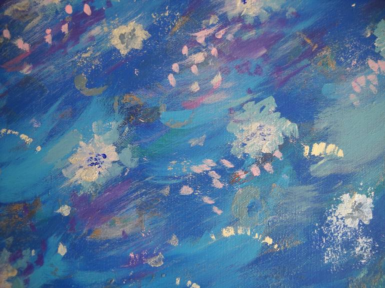 Original Impressionism Nature Painting by Berit Bredahl  Nielsen