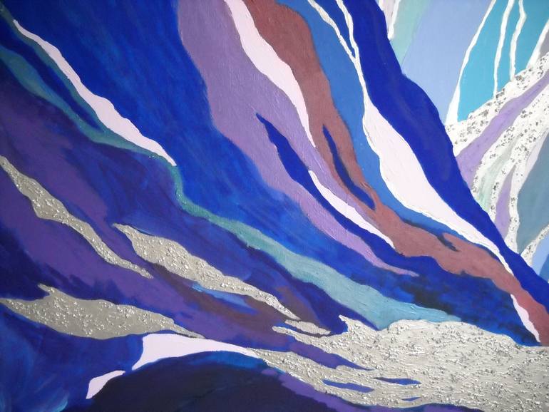 Original Impressionism Nature Painting by Berit Bredahl  Nielsen