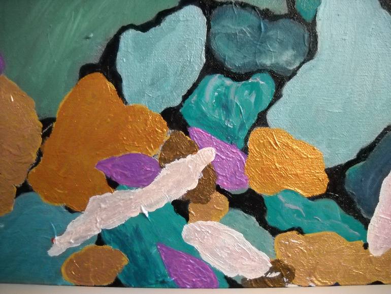 Original Expressionism Pop Culture/Celebrity Painting by Berit Bredahl  Nielsen