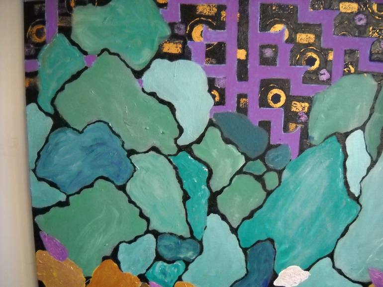 Original Expressionism Pop Culture/Celebrity Painting by Berit Bredahl  Nielsen