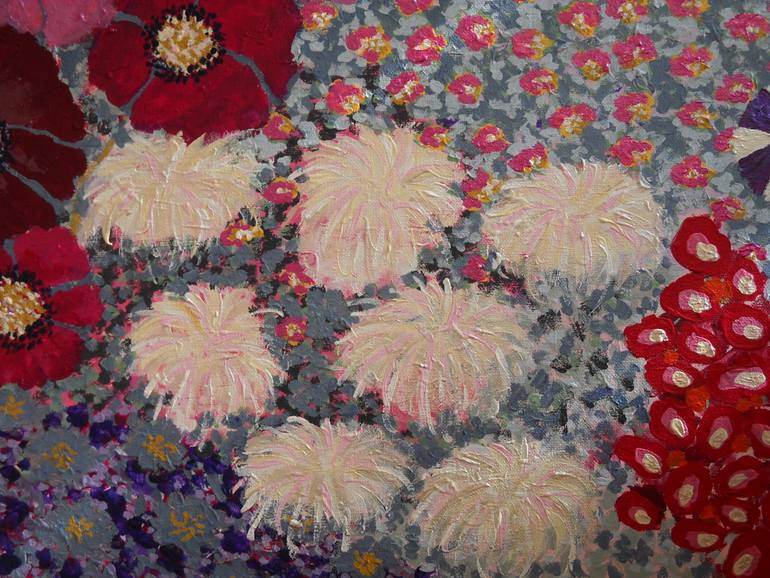 Original Impressionism Botanic Painting by Berit Bredahl  Nielsen