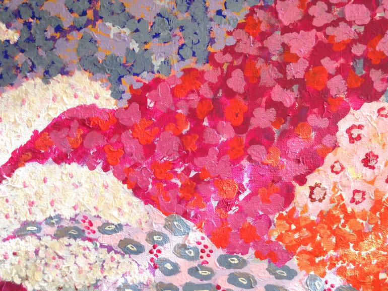 Original Impressionism Botanic Painting by Berit Bredahl  Nielsen