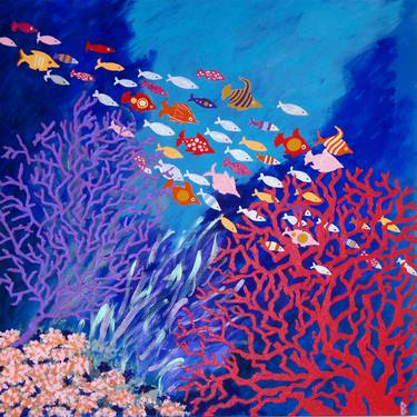 Corals and colorful Fish thumb