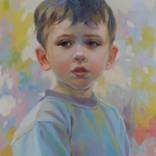 Portrait of a Little Boy. by Victoria Radionova