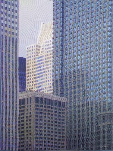 Print of Fine Art Architecture Mixed Media by Marilyn Henrion