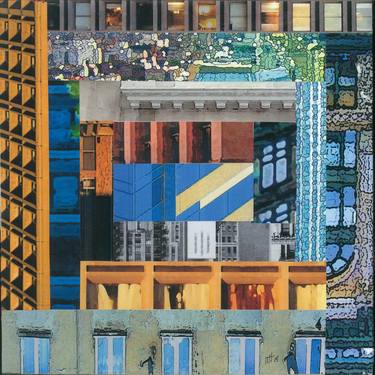 Print of Cities Collage by Marilyn Henrion