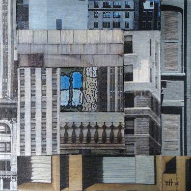 Original Architecture Collage by Marilyn Henrion