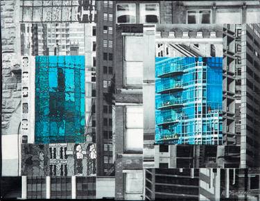 Print of Architecture Mixed Media by Marilyn Henrion