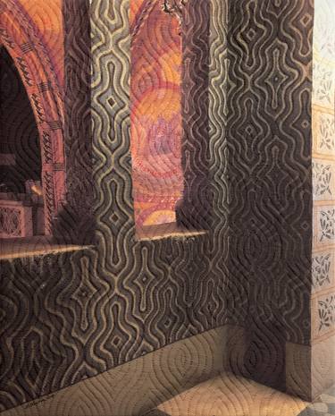 Print of Interiors Mixed Media by Marilyn Henrion