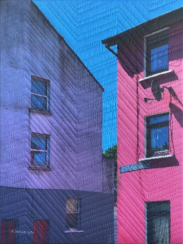 Print of Fine Art Architecture Mixed Media by Marilyn Henrion