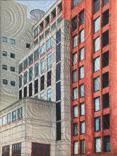 Print of Documentary Architecture Mixed Media by Marilyn Henrion
