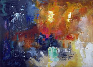 Original Abstract Paintings by donald hughes
