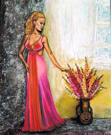 Original Women Paintings by Nataliya A Goncharuk