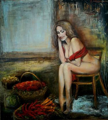 Original Nude Paintings by Nataliya A Goncharuk