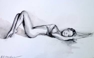 Original Nude Drawings by Nataliya A Goncharuk