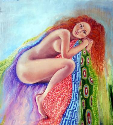 Original Impressionism Nude Paintings by Nataliya A Goncharuk