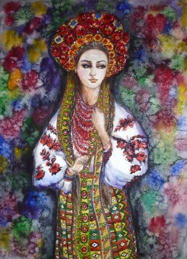 Print of Folk People Paintings by Nataliya A Goncharuk