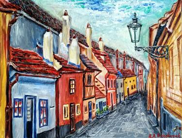 Original Impressionism Cities Paintings by Nataliya A Goncharuk