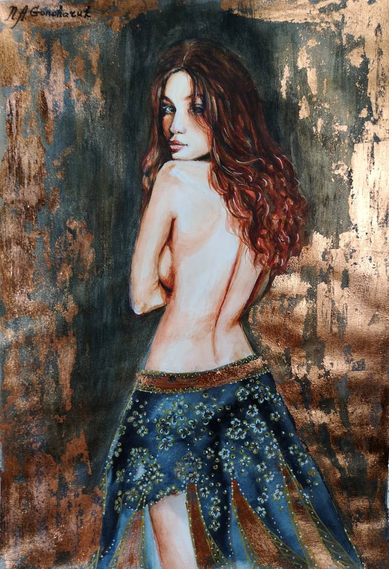 Original Fashion Painting by Nataliya A Goncharuk