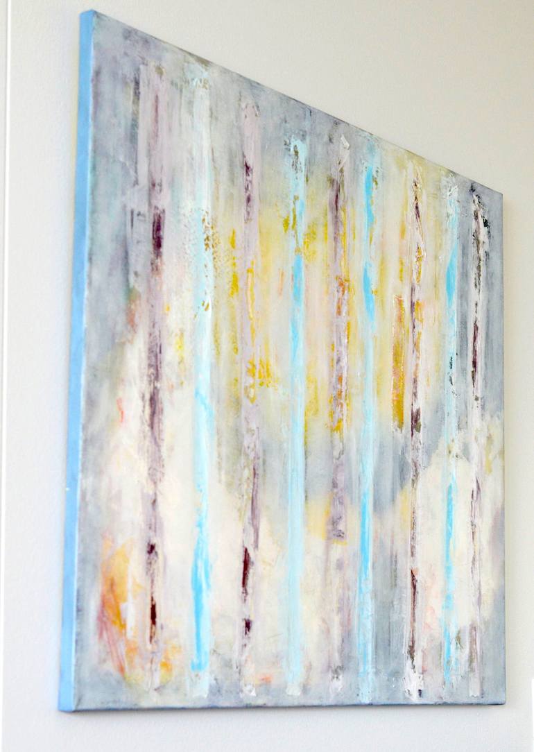 Original Abstract Painting by Rauni Mustonen