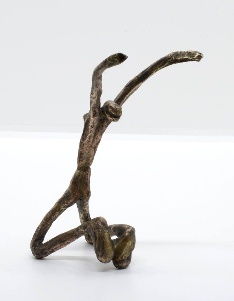 Original Abstract Body Sculpture by Rauni Mustonen