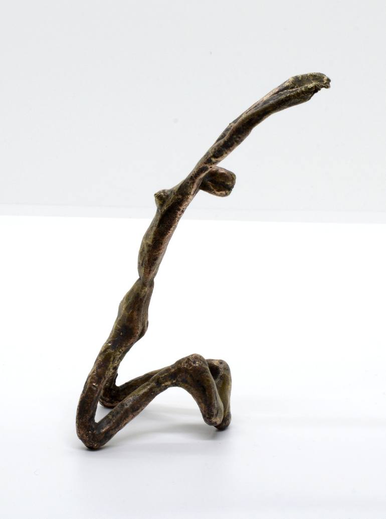 Original Abstract Body Sculpture by Rauni Mustonen